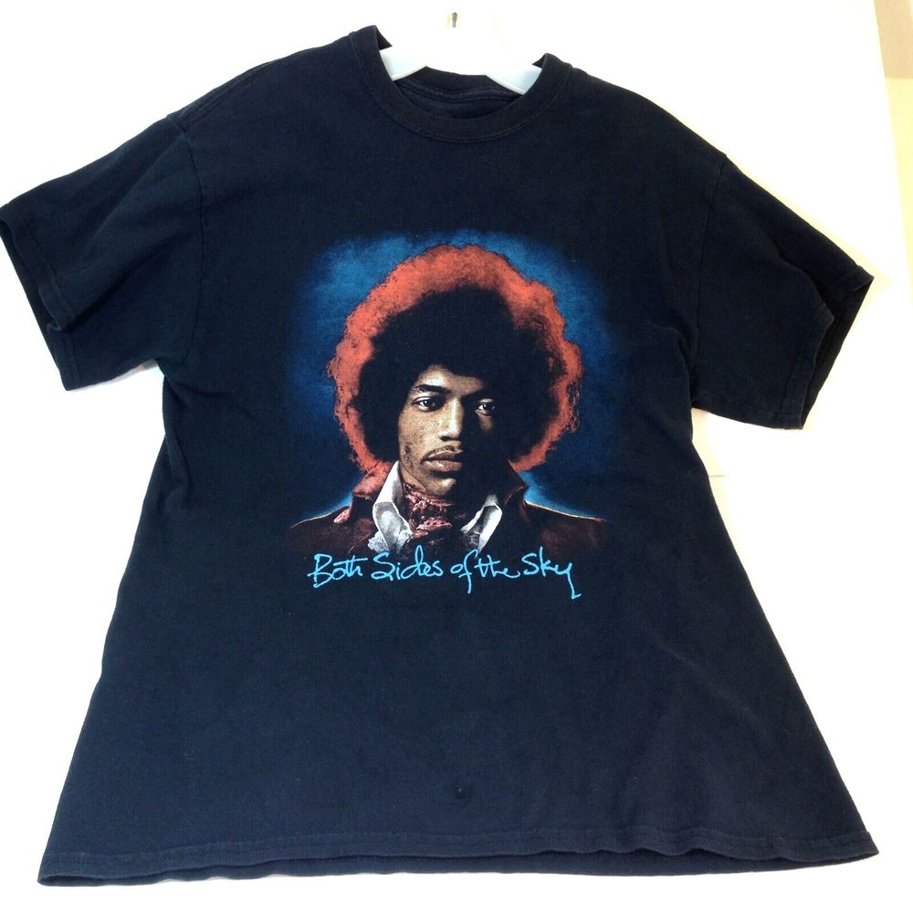Jimi Hendrix Both Sides of the Sky Tee T Shirt Adult Medium Authentic Hendrix